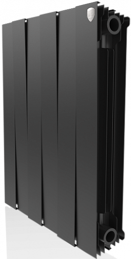 Радиатор Royal Thermo PianoForte 500 Noir Sable - 6 секц., изображение 1