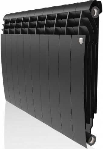 Радиатор Royal Thermo BiLiner 500 Noir Sable - 10 секц., изображение 1