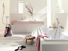 Смеситель Grohe Eurostyle Cosmopolitan 33591002 для ванны с душем , изображение 9