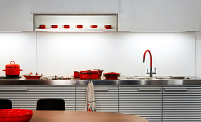 Фото Смеситель Lemark Comfort LM3075C-Red для кухонной мойки