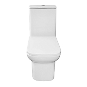 Унитаз-компакт Azario Alba AZ8323 безободковый , изображение 6