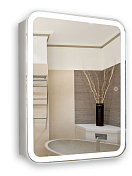 Зеркало-шкаф Azario Фиджи 60 с розеткой , изображение 2