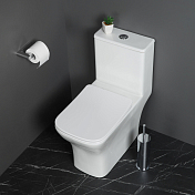 Унитаз-моноблок BelBagno Neon BB8617CPR-MN/SC , изображение 9