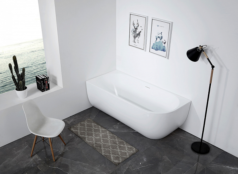Акриловая ванна Abber AB9315 L 170x75 L , изображение 4