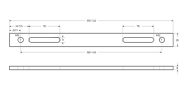 Комплект креплений BelBagno BB20-SUP для ножек , изображение 2