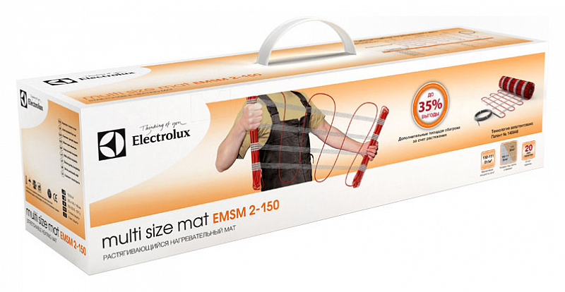 Теплый пол Electrolux Multi Size Mat EMSM 2-150-9 растягивающийся , изображение 3