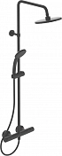 Душевая стойка Ideal Standard Ceratherm T25 A7545XG черный матовый , изображение 1