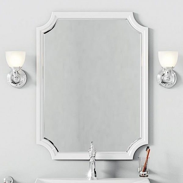 Зеркало Aqwella 5 stars LaDonna белое , изображение 2