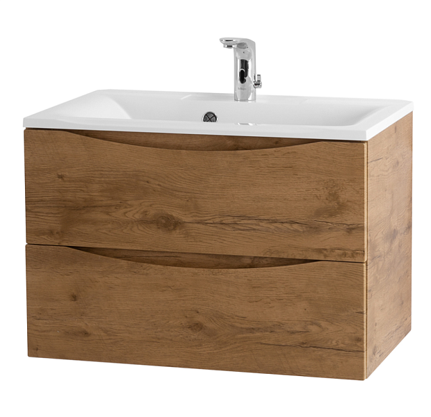 Тумба под раковину BelBagno Marino 70 подвесная, Rovere Nature , изображение 6
