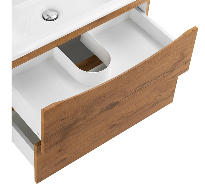 Тумба под раковину BelBagno Marino 70 подвесная, Rovere Nature , изображение 5