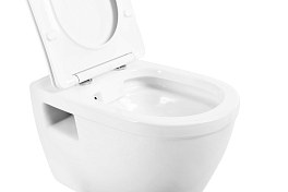 Унитаз подвесной BelBagno Loto BB070CHR/SC безободковый , изображение 4