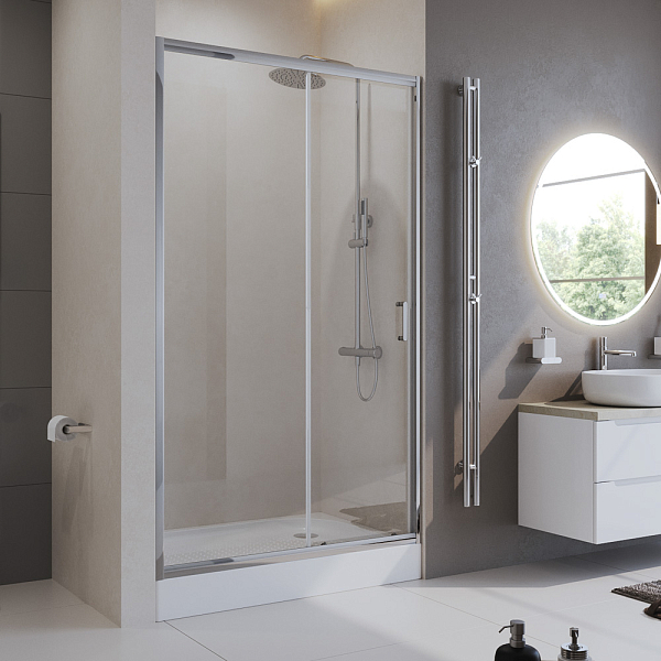 Душевая дверь в нишу BelBagno Uno 195-BF-1-100-C-Cr , изображение 1