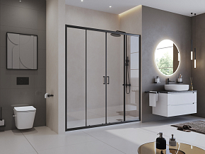 Фото Поддон для душа BelBagno Uno TRAY-MR-UNO-AH-160/80-35-W-CR 160x80