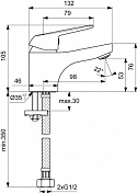 Смеситель Vidima Fine BA384AA для раковины , изображение 2