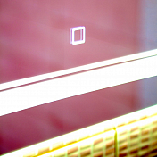 Зеркало Бриклаер Эстель-1 100 с подсветкой, сенсор на зеркале , изображение 4