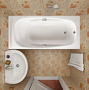 Чугунная ванна Jacob Delafon Repos 180х85 с отверстиями для ручек , изображение 2