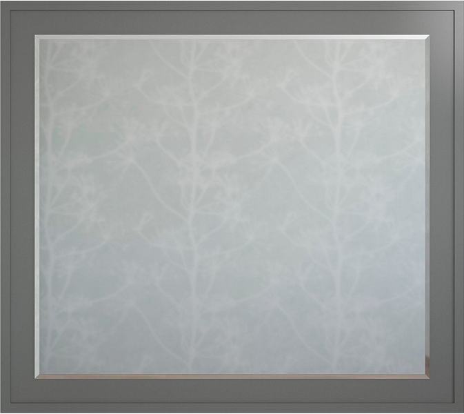 Зеркало Sanflor Модена 105 серый матовый , изображение 8