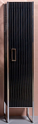 Шкаф-пенал Armadi Art Monaco 35 R черный, хром