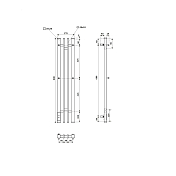 Полотенцесушитель электрический Point Фрея П2 14x80 белый , изображение 5