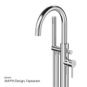 Смеситель AM.PM Sense F7514100 напольный, для ванны с душем , изображение 6