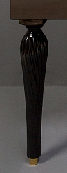 Фото Ножки для мебели Armadi Art Vallessi Avantgarde Spirale черные 45 см