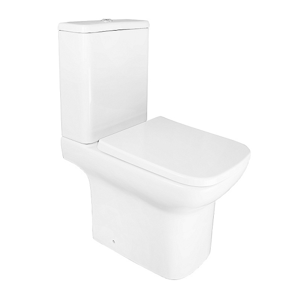 Унитаз-компакт Azario Alba AZ8323 безободковый , изображение 1