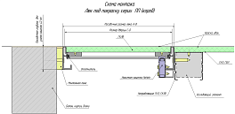 Ревизионный люк Lyuker ПП 40x40, настенный , изображение 7