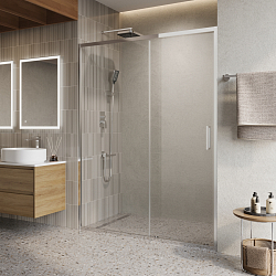 Фото Душевая дверь в нишу BelBagno Luce BF-1-150-C-Cr
