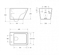 Унитаз подвесной BelBagno Due-Tor BB5171CH-TOR/SC , изображение 15