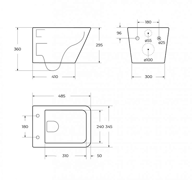 Унитаз подвесной BelBagno Due-Tor BB5171CH-TOR/SC , изображение 15