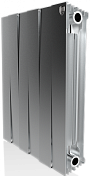 Радиатор Royal Thermo PianoForte 500 Silver Satin - 6 секц., изображение 1