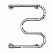 Полотенцесушитель водяной Terminus Эконом М-образный 40х50 с полкой , изображение 1