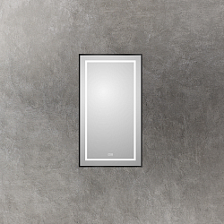 Фото Зеркало BelBagno Kraft SPC-KRAFT-500-900-LED-TCH-WARM-NERO