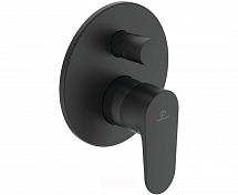 Смеситель Ideal Standard Cerafine A7350XG для ванны с душем, черный матовый , изображение 1