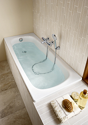 Фото Стальная ванна Roca Contesa 100х70