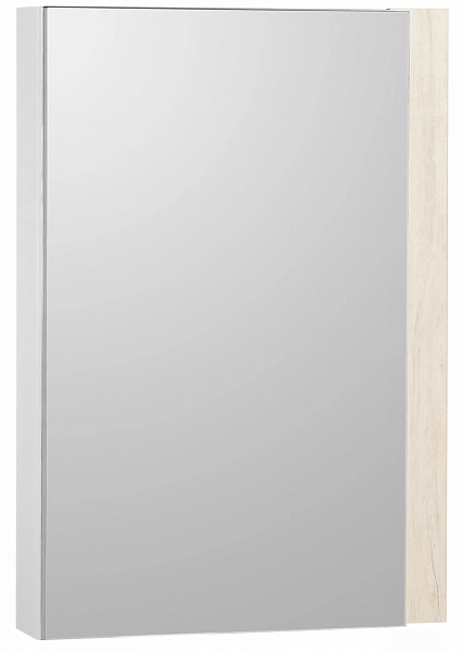 Зеркало-шкаф Aquaton Кантри 55 белый, дуб верона , изображение 1