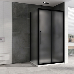 Фото Душевой уголок Abber Schwarzer Diamant AG30160BMH-S80BM 160x80