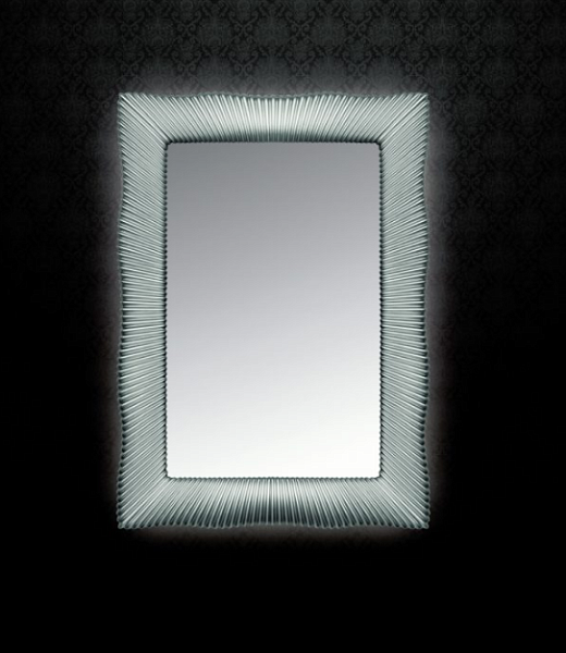 Зеркало Armadi Art NeoArt Soho 70 серебро с подсветкой , изображение 2