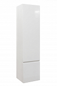 Шкаф-пенал Эстет Dallas Luxe R белый подвесной 157 см