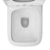 Унитаз-компакт Azario Alba AZ8323 безободковый , изображение 10