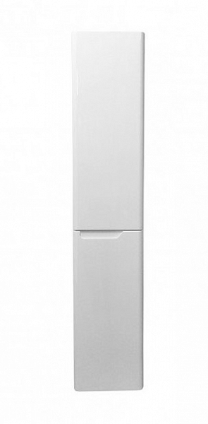 Шкаф-пенал Эстет Kare Luxe R белый подвесной , изображение 1