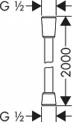 Душевой шланг Hansgrohe Isiflex 28274000 , изображение 3