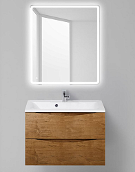 Фото Тумба под раковину BelBagno Marino 80 подвесная, Rovere Nature
