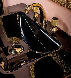 Фото Мебельная раковина Armadi Art Monaco 80 черная