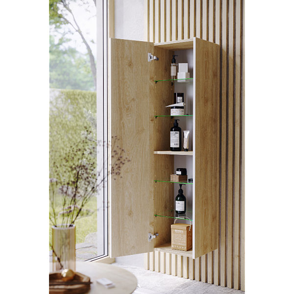 Шкаф-пенал Aqwella Urban 35 дуб давос , изображение 2