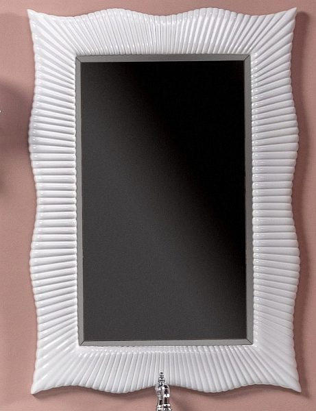 Зеркало Armadi Art NeoArt Soho 70 белое с подсветкой , изображение 2