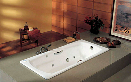 Стальная ванна Roca Swing 180x80, изображение 4