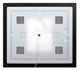 Фото Зеркало BelBagno Kraft SPC-KRAFT-500-900-LED-TCH-WARM-NERO