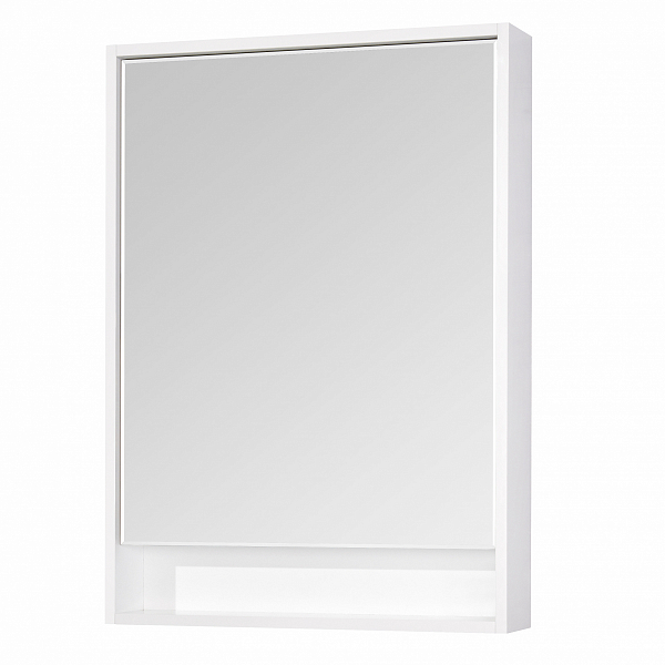 Зеркало-шкаф Aquaton Капри 60 белый глянец, изображение 1