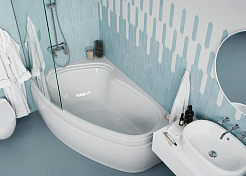 Акриловая ванна Vagnerplast Avona 150х90 L , изображение 5